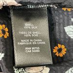 Rebecca Taylor  Rosalie Cold Shoulder Ruffled‎ Silk Top, Size 6 Photo 8