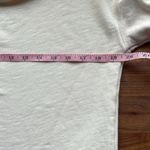 Pilcro and the Letterpress Pilcro Anthropologie Sweatshirt Womens S Cream Long Sleeve Cowl Neck Photo 5