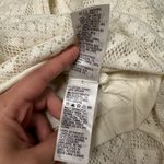 Roxy  Crochet Beachy Halter Maxi Slit Dress Boho Bridal Bachelorette Size M Photo 12