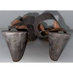 Sole Society  Gray Suede 3 strap Sandals size‎ 8.5 Photo 2