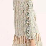 Free People Flowers In Your Hair Chiffon Mini Dress Photo 1