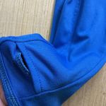 Athleta Half Zip Reflective Running Wild Reflective Top Blue 243315 Size XL Photo 4