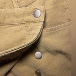 Le lis GUC Women’s Crossover Corduroy Mini Skirt in Tan Size M Photo 4
