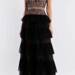 BCBGMAXAZRIA strapless tulle gown Photo 3