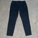 Soft Surroundings  Ultimate‎ Denim Pull-On Skinny Jeans Washed Black Medium 10-12 Photo 4