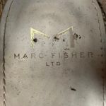 Marc Fisher LTD Women's Espadrille Platform Wedge Sandals Beige Leather Size 6.5 Photo 11