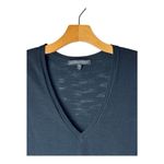 NakedCashmere Tank Top Women Small Black Cotton V Neck Sleeveless Preppy Gothic Photo 2