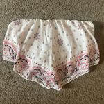 American Eagle  Outfitters Red, White, Blue Paisley Bandana Tube Top Size Medium Photo 2