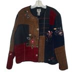Vintage Koret City Blues Patchwork Jacket Size XL Photo 0
