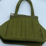 Boutique Green beaded  quilted satchel. Photo 1