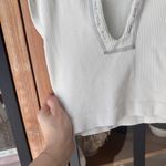 Urban Outfitters Out from under ribbed seamless cropped top go for gold baby tee greige Photo 5