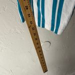 Vintage 70s Buffy’s Choice Striped Cotton‎ Jumpsuit Sz L Tie Back Pockets USA White Size L Photo 9