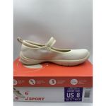 Jsport Womens Shoes Beige Mary Jane Memory Foam Contoured Arch Lightweight 8 Photo 10