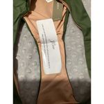 J.Crew Olive Green Curved High Waist Cheeky Swim Bottom Small Photo 2