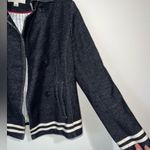 Banana Republic  Navy Blue Wool Blend Coat Size S Photo 9