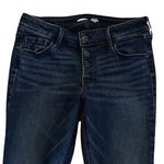 Old Navy Jeans Womens 2 Blue Rockstar Super Skinny Fading Whiskering Casual Photo 2