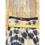 Solitaire  Women's Black Tie Dyed Boho Bubble Pick up Maxi Skirt Size Small Photo 4