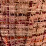 Tibi  Tweed Pink Lined Skirt Size 6 Wool Linen Blend Photo 2