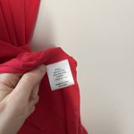 Majorelle  Revolve Red Mistwood Ruffle Trim Wrap‎ Maxi Midi Dress Size XL Photo 5