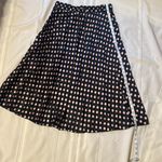 ZARA  Black and Pink Polka Dot Skirt Photo 5