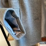 Calvin Klein  Wool Blend Gray Pocket Peacoat, 14 Photo 5