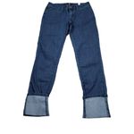 prAna Kara Rolled Skinny Jeans Indigo Blue Size 4 27 Stretch Cuffed Low Rise Photo 1