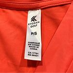 Kyodan NWT  Golf Coral Sleeveless Leader 1/4 Zip Top Size Small Photo 5