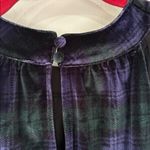 Vineyard Vines Velvet Blackwatch Sleeveless Top Bow XXS Photo 8