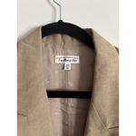 Talbots Vintage Y2K 12 Large Blazer Tan Gold Button Preppy Professional Academia Photo 1