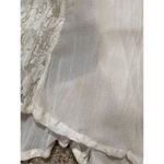 Vintage Nostalgia Dress Off White Cream Floral Lace Lace Paneled Short Sleeve Photo 6