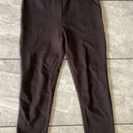 Betabrand  Black M Petite Sateen Twill Stretch Pants Women's Photo 0