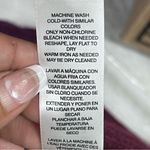 Chico's Chico’s 1 Women's wool blend knit Purple batwing Sweater pullover Photo 3