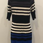 Allison Brittney Striped Sweater Dress Photo 2