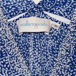 Walker & Wade Hand Beaded Mallorca Kaftan in Royal Blue Size XS Photo 3