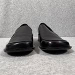 Etienne Aigner Women's Black Y2K Leather Loafers Size 9.5 Casual Flats Photo 2