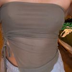 Edikted  Olive Green Tube Top Photo 2