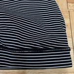 Lululemon Energy Bra Long Line in Mod Stripe Black & White Size 4 Photo 7