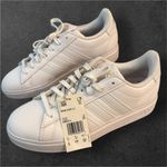 Adidas NWT Women's White and Gold Grand Court 2.0 Sneakers sz 9 Photo 13