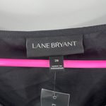 Lane Bryant Tank Top Women's Size 28 Curvy Plus Black Business Casual Evening Photo 2