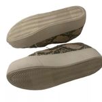 Torrid  Platform Sneaker Women's Size 8W Snakeskin Print Beige Brown Preowned Photo 4