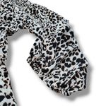 Cotton Candy LA Dress Size Large A-Line Mini Dress 3/4 Long Sleeve Leopard Print Photo 4