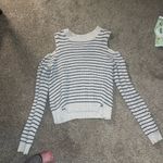 Lucky Brand sweater as is super cute size tag is cut out but almost 100% small Photo 2