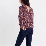 Madewell  floral tie front top Photo 1