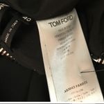 Tom Ford  Black Long Sleeve Backless Dress Photo 8