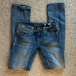 Miss Me Boot Cut Jeans W/ Patterned Pockets Photo 1