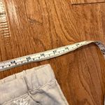 Garnet Hill NWT 100% linen embroidered grey skirt size 14 Photo 7