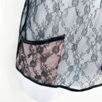 Victoria's Secret Whimsigoth Dark Coquette Lace Babydoll Teddy Lingerie Dress 34B Photo 2