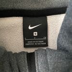 Nike women S Longsleeve cropped mock collar quarter zip pullover grey Photo 8