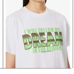 Ganni NWT  Dream Graphic-Print Relaxed-Fit Organic Cotton-Jersey T-Shirt Photo 2
