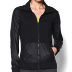 Under Armour Women’s Fitness Sweatshirt Studio Essential Jacket Full Zip Black M Photo 0